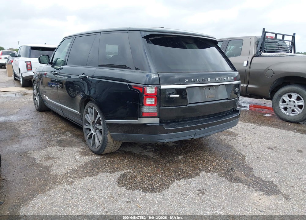 2014 LAND ROVER RANGE ROVER 5.0L V8 SUPERCHARGED AUTOBIOGRAPHY VIN: SALGV3TF0EA165526