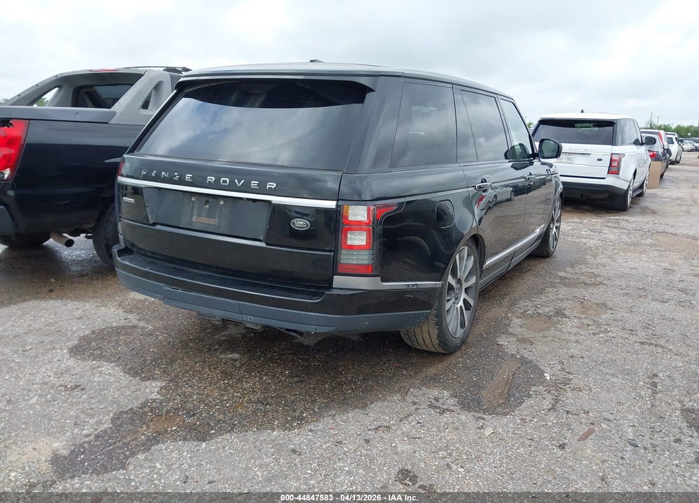2014 LAND ROVER RANGE ROVER 5.0L V8 SUPERCHARGED AUTOBIOGRAPHY VIN: SALGV3TF0EA165526