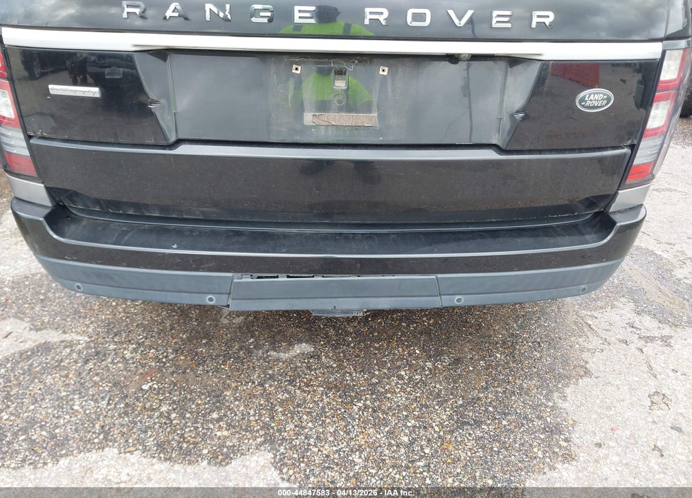 2014 LAND ROVER RANGE ROVER 5.0L V8 SUPERCHARGED AUTOBIOGRAPHY VIN: SALGV3TF0EA165526