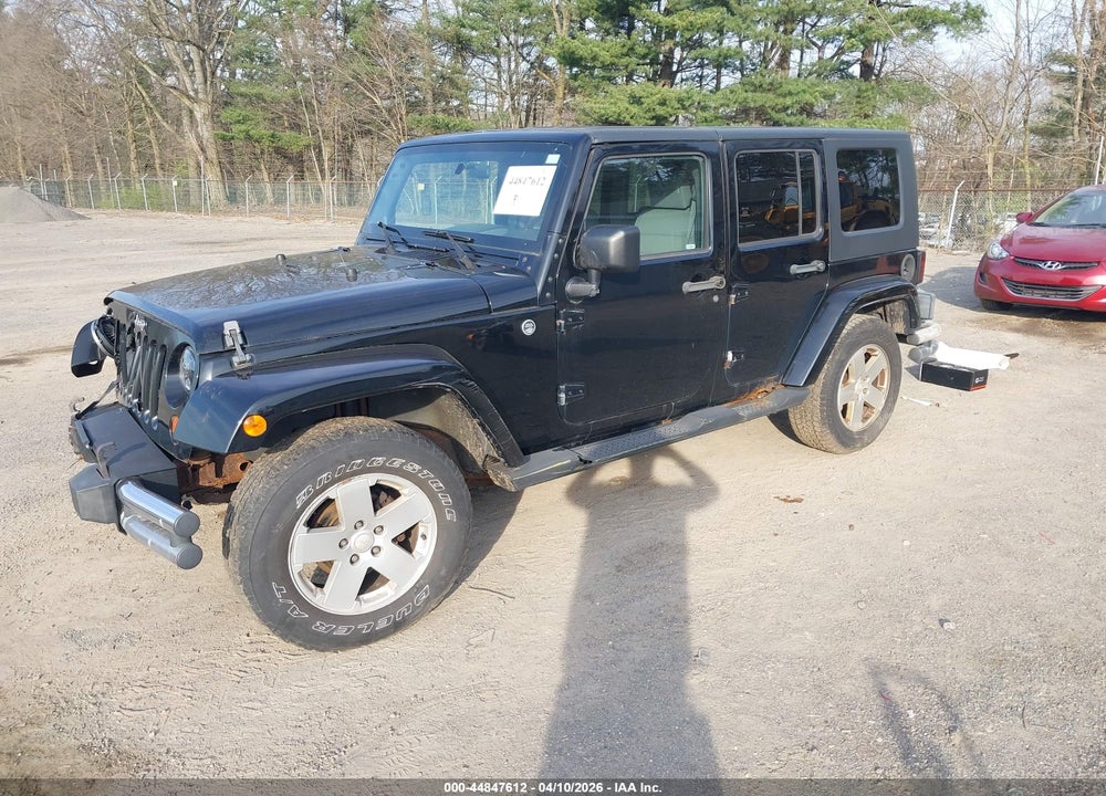 2007 JEEP WRANGLER UNLIMITED SAHARA VIN: 1J8GA59147L191623