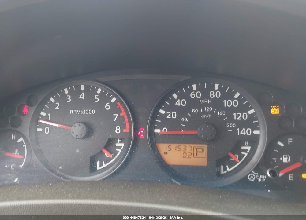 2006 NISSAN XTERRA OFF ROAD VIN: 5N1AN08U56C530951