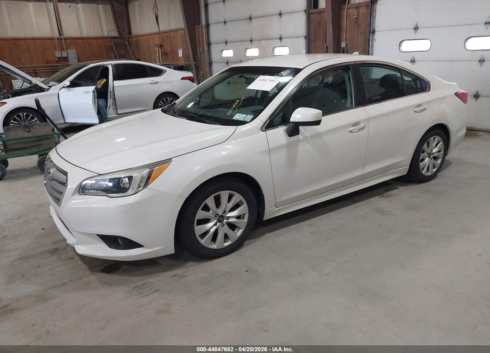 2016 SUBARU LEGACY 2.5I PREMIUM VIN: 4S3BNAC67G3046000
