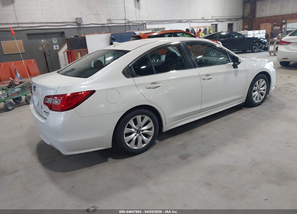2016 SUBARU LEGACY 2.5I PREMIUM VIN: 4S3BNAC67G3046000