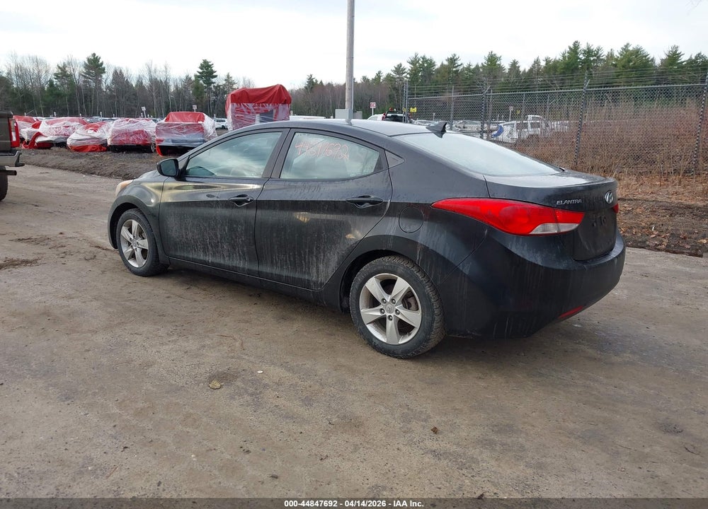 2011 HYUNDAI ELANTRA GLS VIN: 5NPDH4AE3BH015089