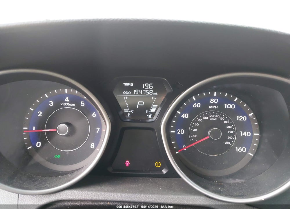 2011 HYUNDAI ELANTRA GLS VIN: 5NPDH4AE3BH015089