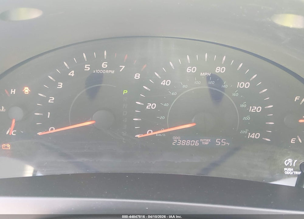 2007 TOYOTA CAMRY LE VIN: 4T1BE46K37U568980