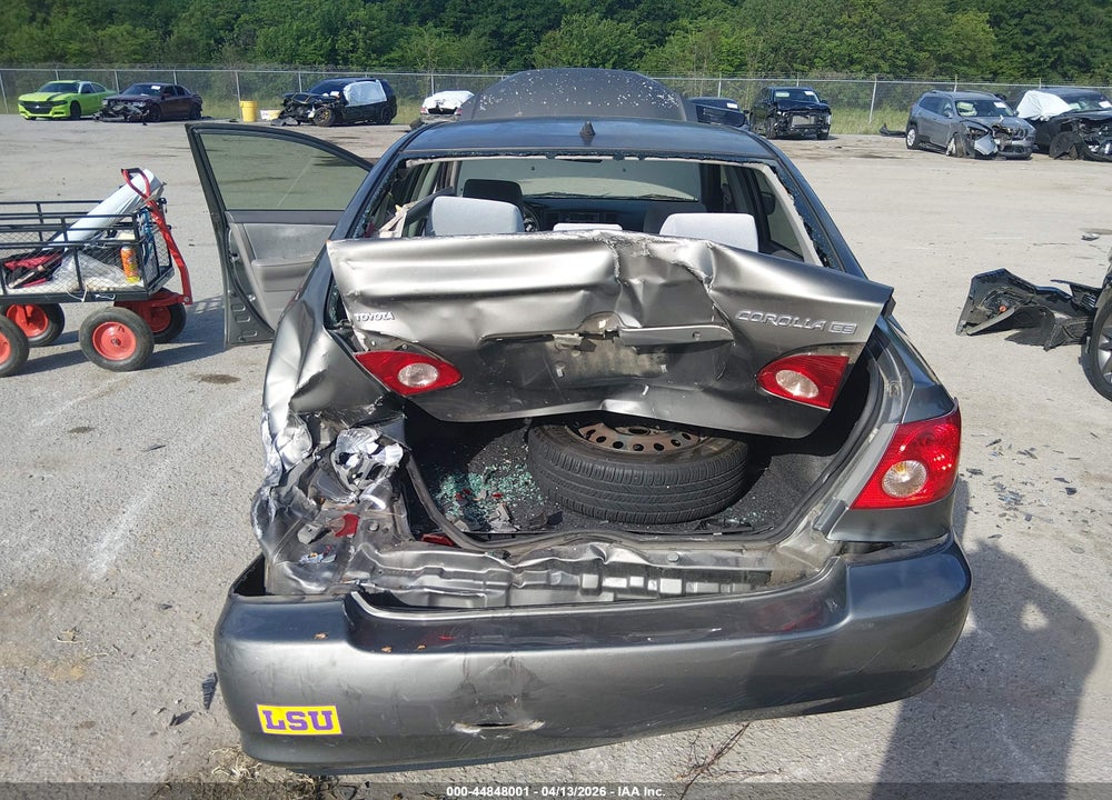 2008 TOYOTA COROLLA CE VIN: 2T1BR32E68C913565