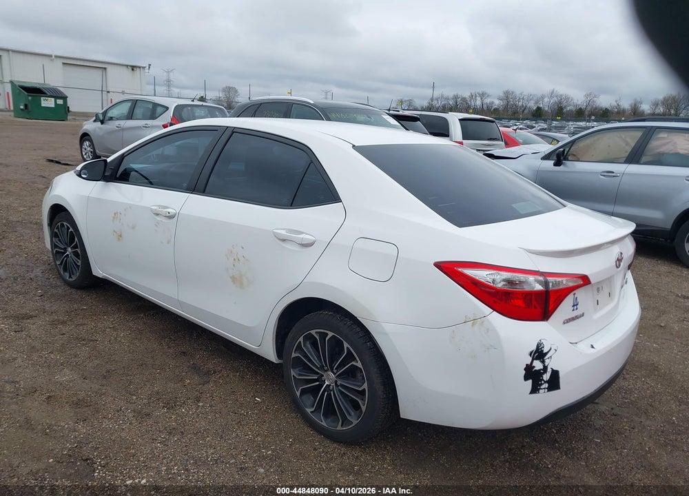 2016 TOYOTA COROLLA S PLUS VIN: 2T1BURHE9GC724688