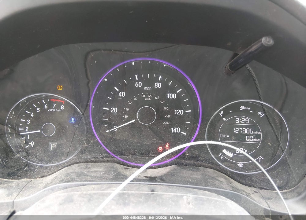 2016 HONDA HR-V LX VIN: 3CZRU5H37GM745725