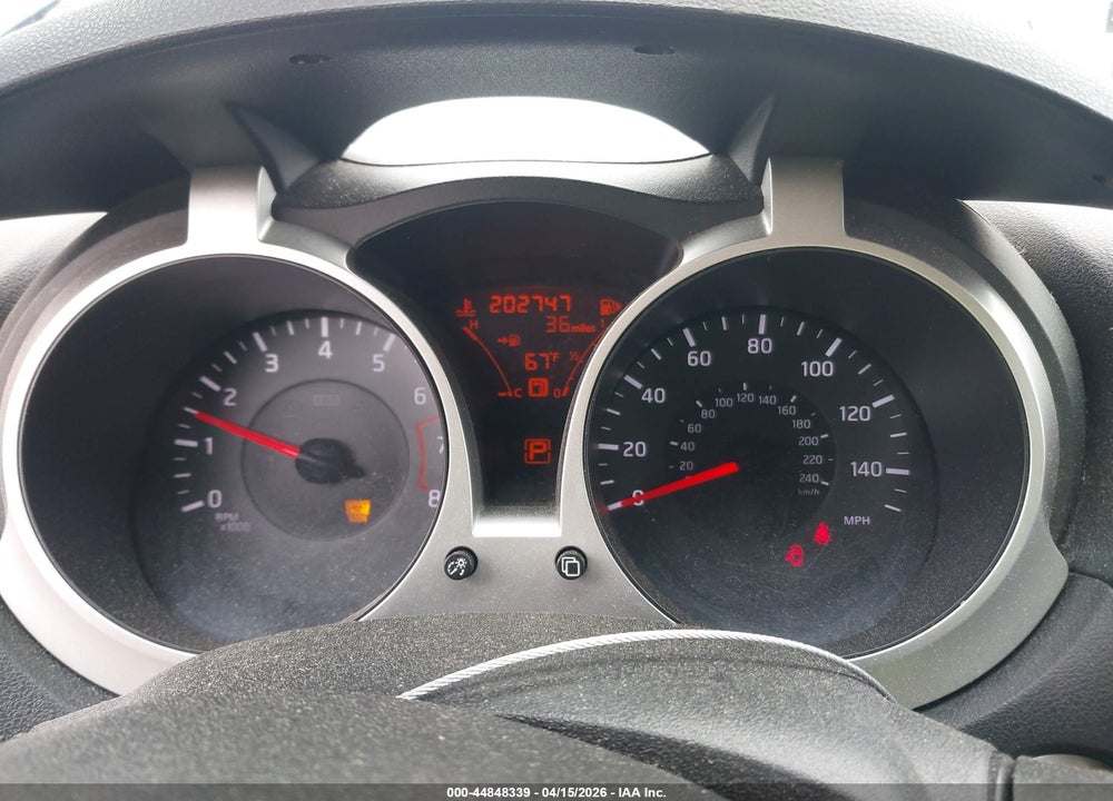 2012 NISSAN JUKE SV VIN: JN8AF5MV5CT114458