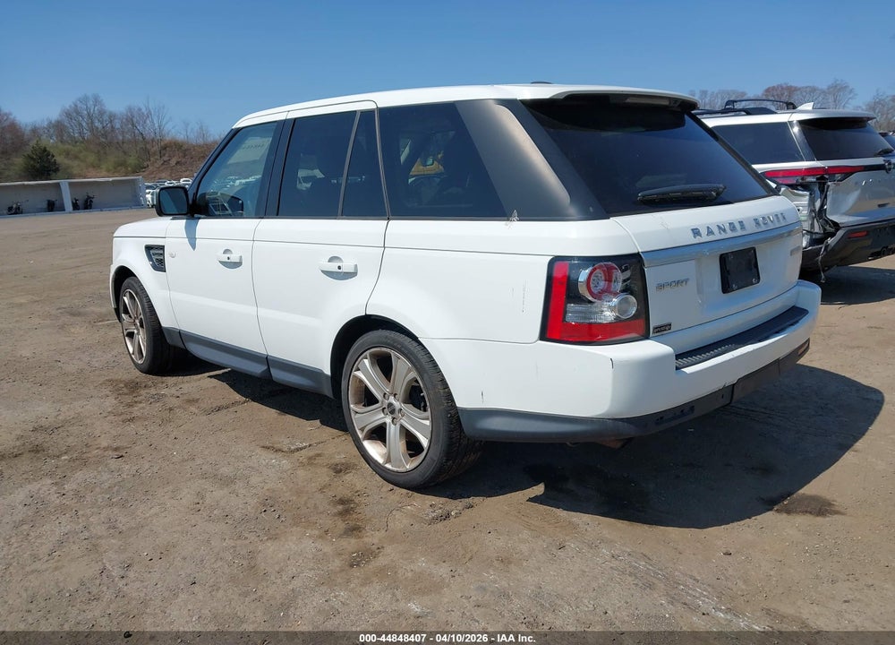 2012 LAND ROVER RANGE ROVER SPORT HSE VIN: SALSK2D45CA738802