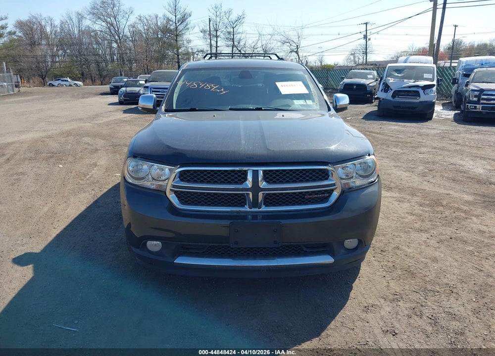 2011 DODGE DURANGO CREW VIN: 1D4RE4GG0BC638658