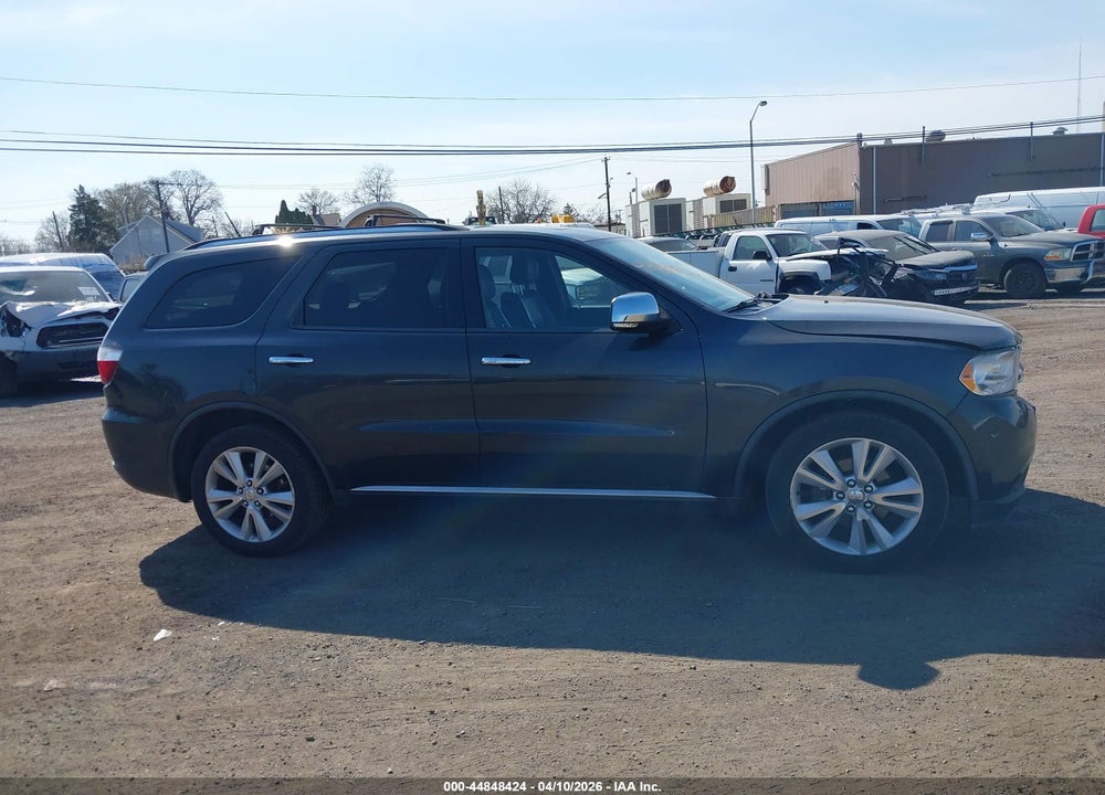2011 DODGE DURANGO CREW VIN: 1D4RE4GG0BC638658