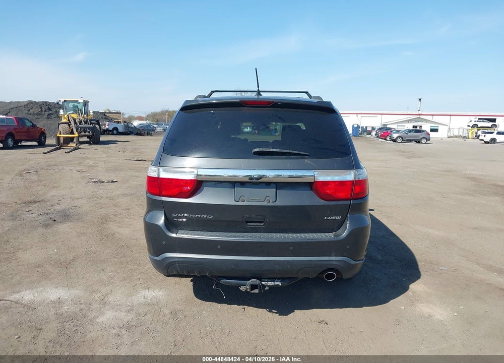 2011 DODGE DURANGO CREW VIN: 1D4RE4GG0BC638658