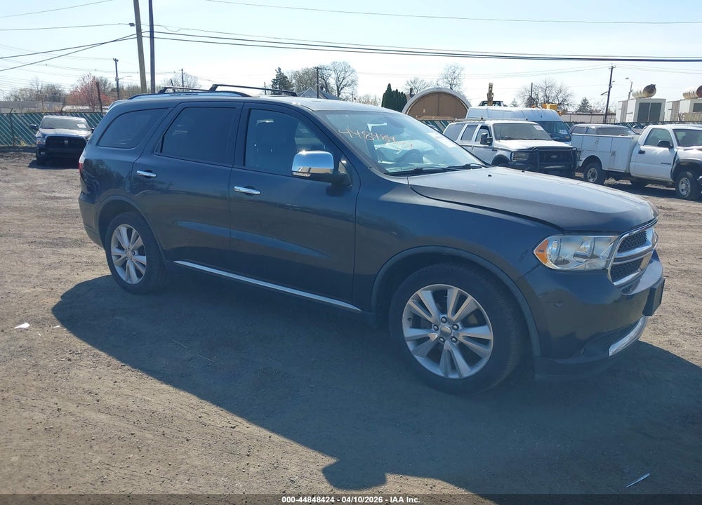 2011 DODGE DURANGO CREW VIN: 1D4RE4GG0BC638658