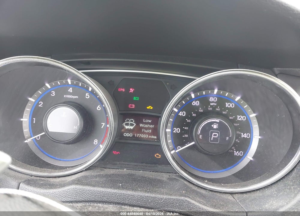 2013 HYUNDAI SONATA SE 2.0T VIN: 5NPEC4AB2DH769807