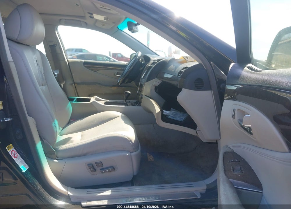 2007 LEXUS LS 460 VIN: JTHBL46F075038889