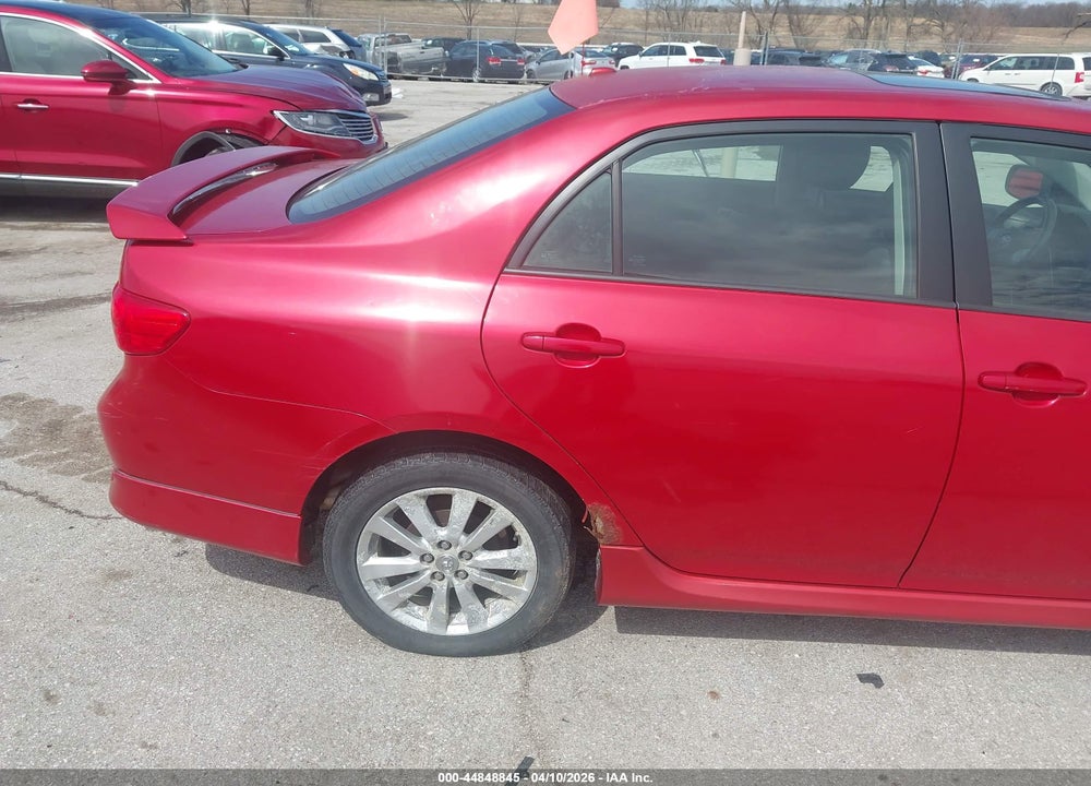 2009 TOYOTA COROLLA S VIN: 1NXBU40E09Z061608