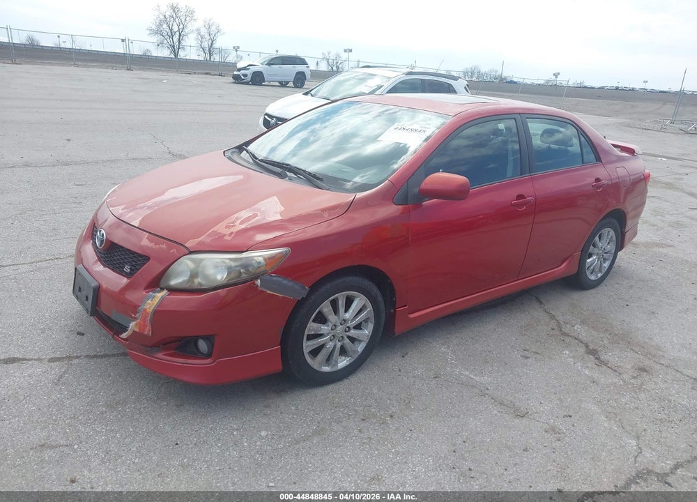 2009 TOYOTA COROLLA S VIN: 1NXBU40E09Z061608