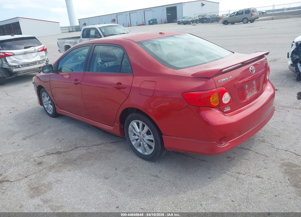 2009 TOYOTA COROLLA S VIN: 1NXBU40E09Z061608