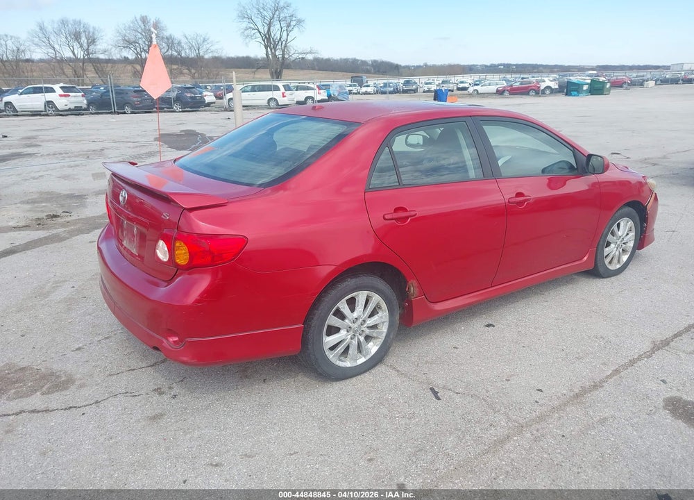 2009 TOYOTA COROLLA S VIN: 1NXBU40E09Z061608