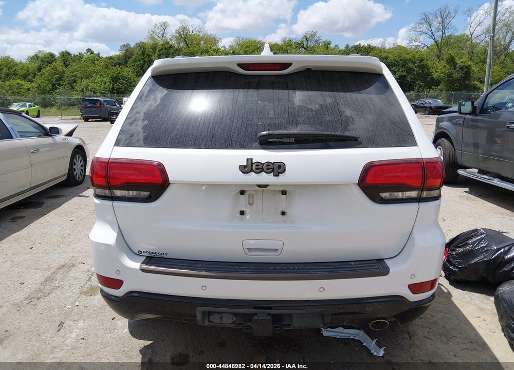 2016 JEEP GRAND CHEROKEE LIMITED 75TH ANNIVERSARY VIN: 1C4RJEBG8GC407519