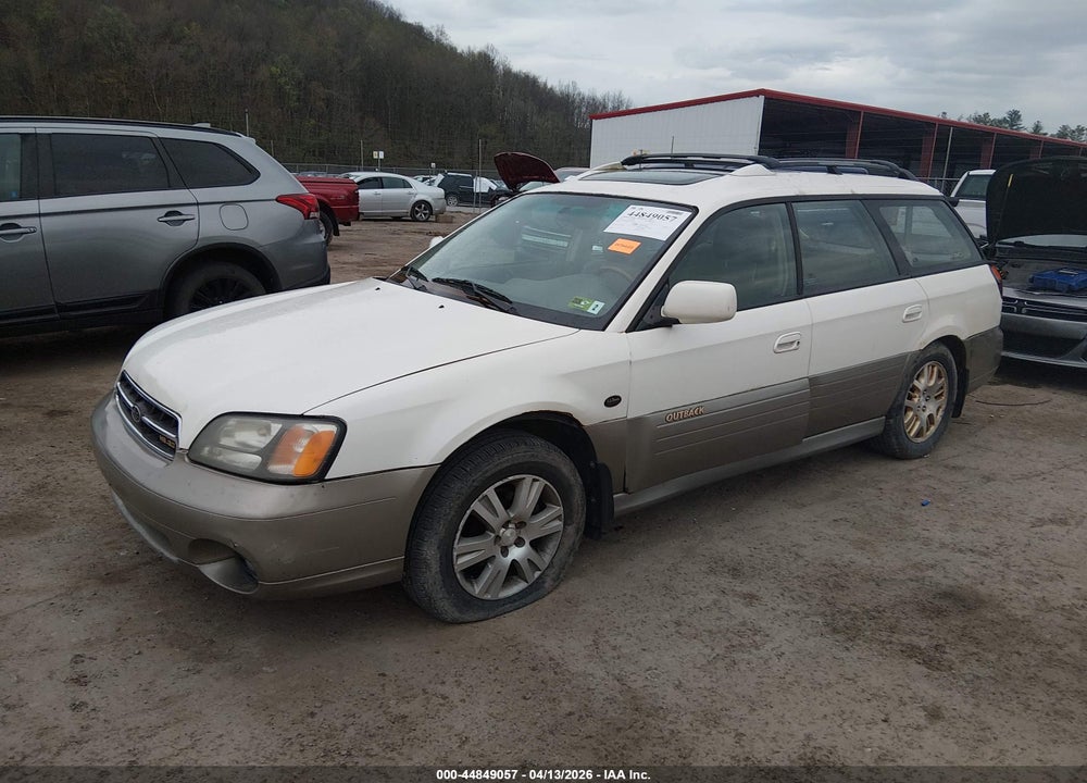 2002 SUBARU OUTBACK H6-3.0 L.L. BEAN EDITION VIN: 4S3BH806127665889