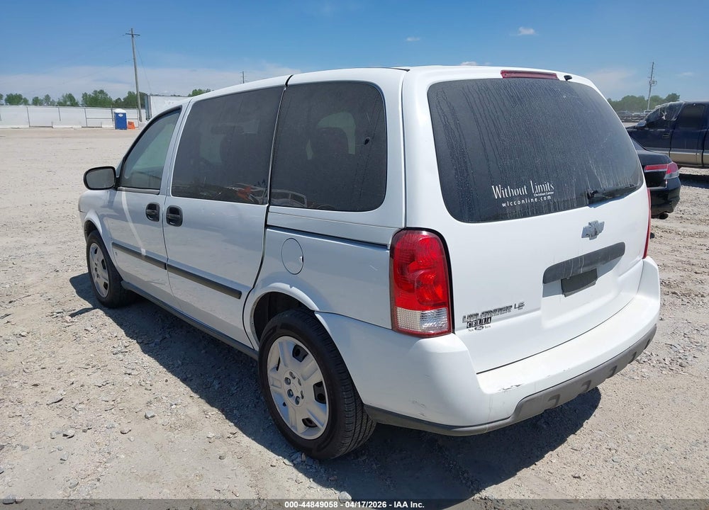 2008 CHEVROLET UPLANDER LS VIN: 1GNDU23118D160809