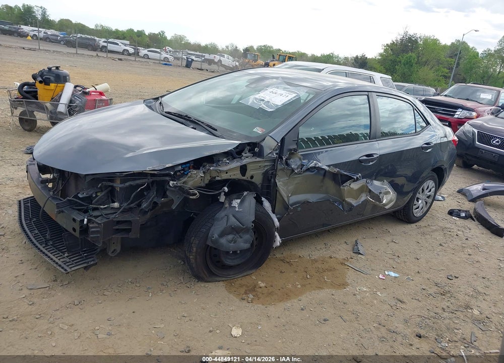 2019 TOYOTA COROLLA LE VIN: 5YFBURHEXKP884944