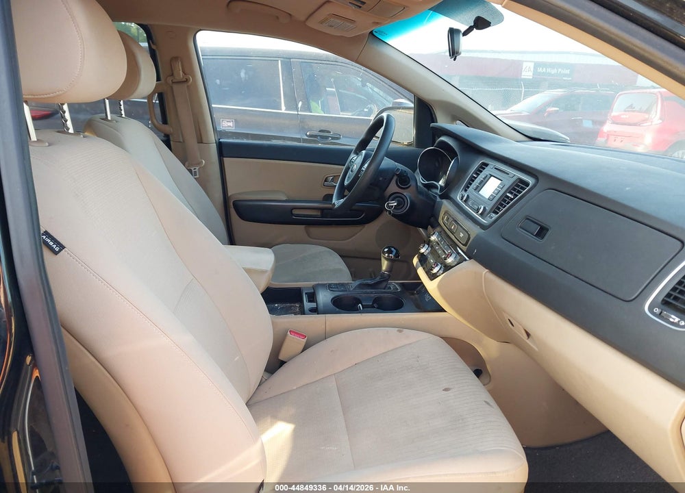 2016 KIA SEDONA LX VIN: KNDMB5C10G6178432