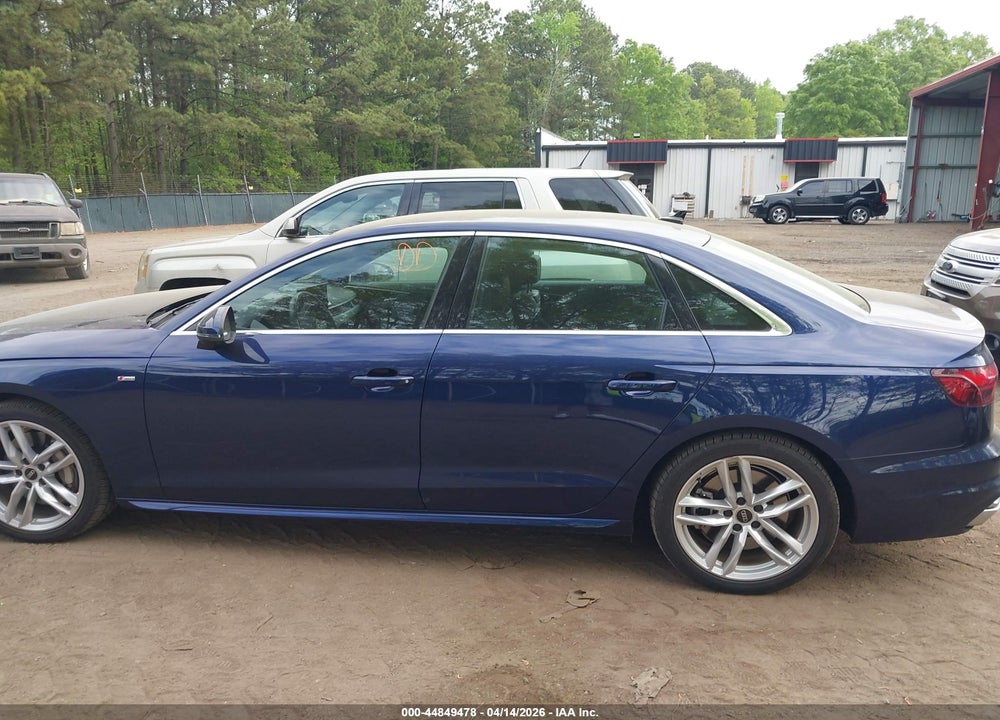 2024 AUDI A4 PREMIUM PLUS 45 TFSI S LINE QUATTRO S TRONIC VIN: WAUEAAF44RN013673