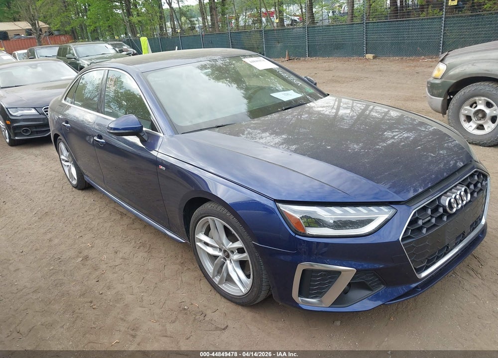 2024 AUDI A4 PREMIUM PLUS 45 TFSI S LINE QUATTRO S TRONIC VIN: WAUEAAF44RN013673
