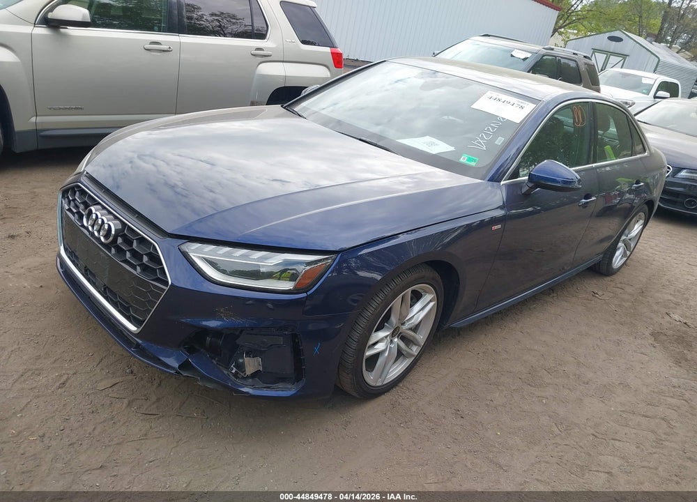 2024 AUDI A4 PREMIUM PLUS 45 TFSI S LINE QUATTRO S TRONIC VIN: WAUEAAF44RN013673
