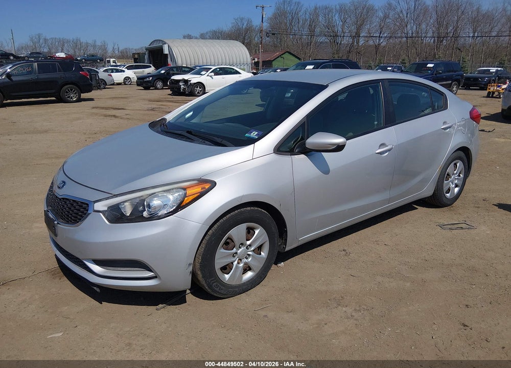 2015 KIA FORTE LX VIN: KNAFK4A61F5436363