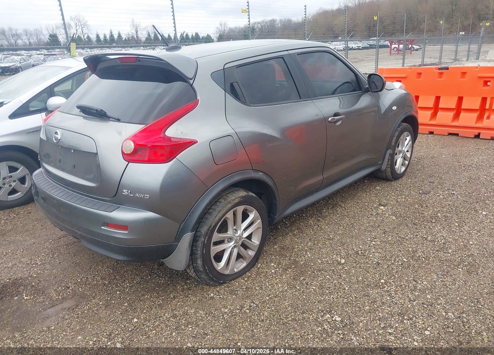2011 NISSAN JUKE SL VIN: JN8AF5MV0BT022740