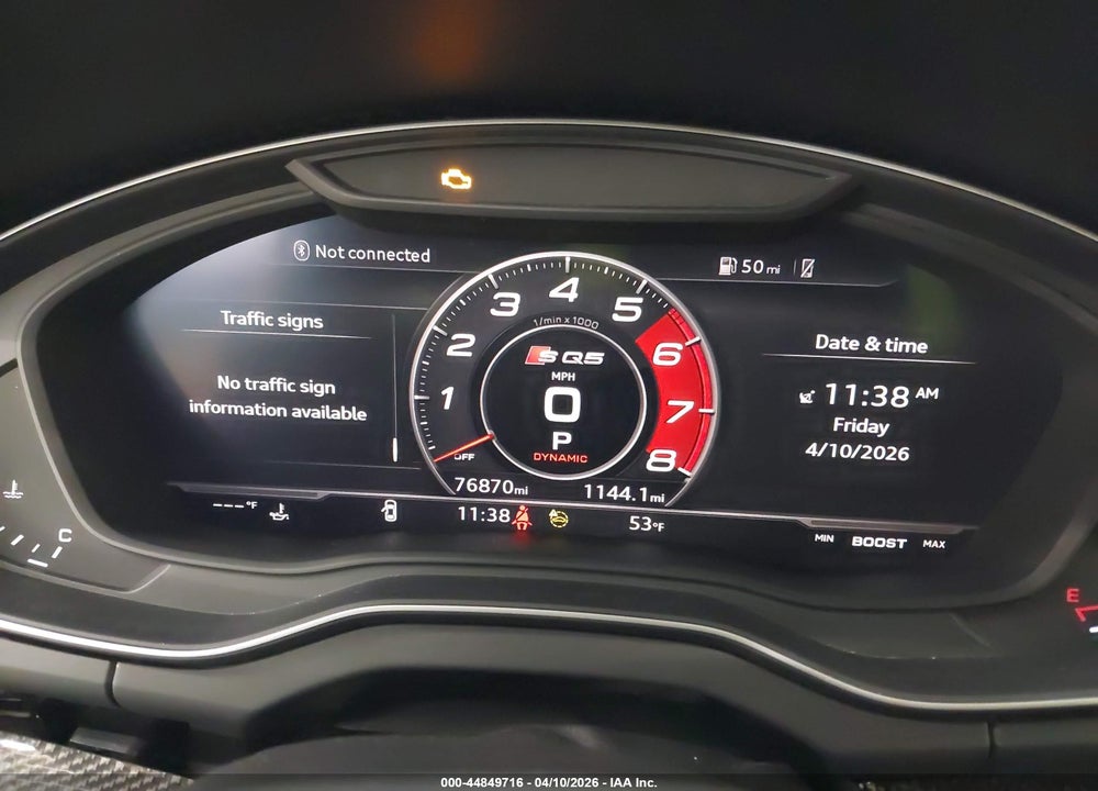 2019 AUDI SQ5 3.0T PREMIUM VIN: WA1B4AFY3K2063451