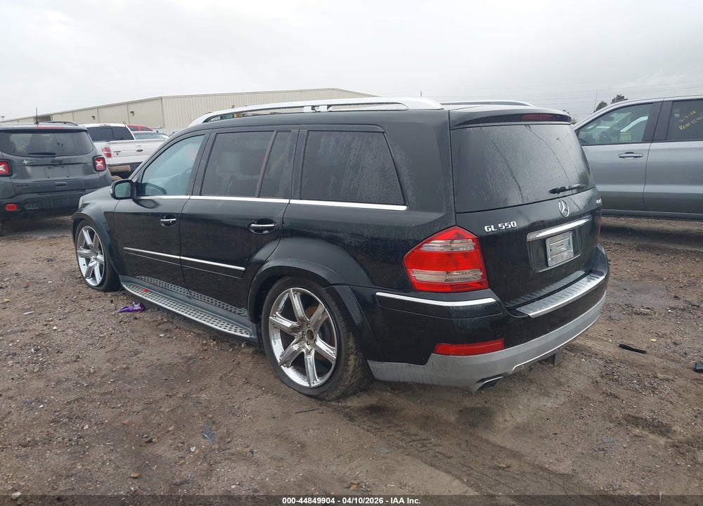 2008 MERCEDES-BENZ GL 550 4MATIC VIN: 4JGBF86E28A412155