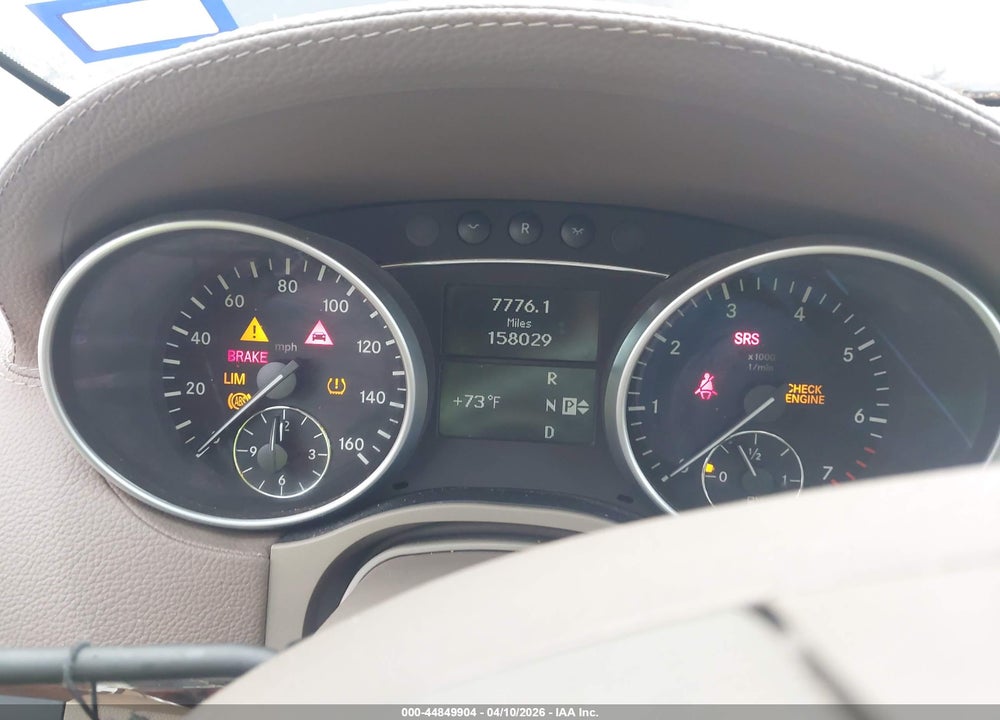 2008 MERCEDES-BENZ GL 550 4MATIC VIN: 4JGBF86E28A412155