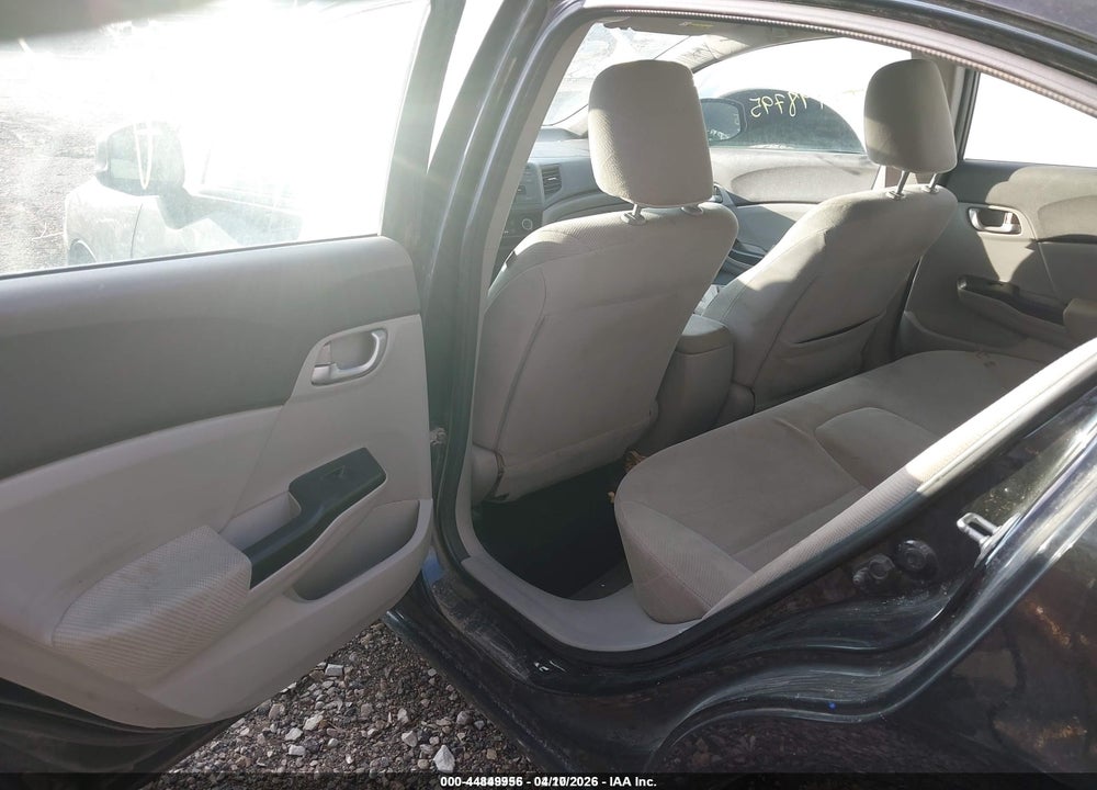 2012 HONDA CIVIC LX VIN: 19XFB2F57CE095901