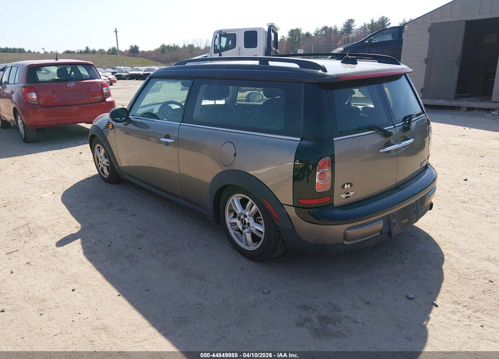 2012 MINI COOPER CLUBMAN VIN: WMWZF3C55CT489204