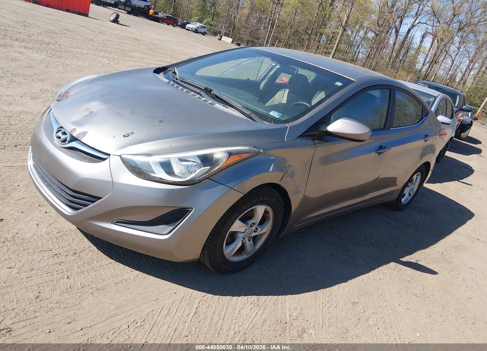 2014 HYUNDAI ELANTRA SE VIN: 5NPDH4AE7EH480284
