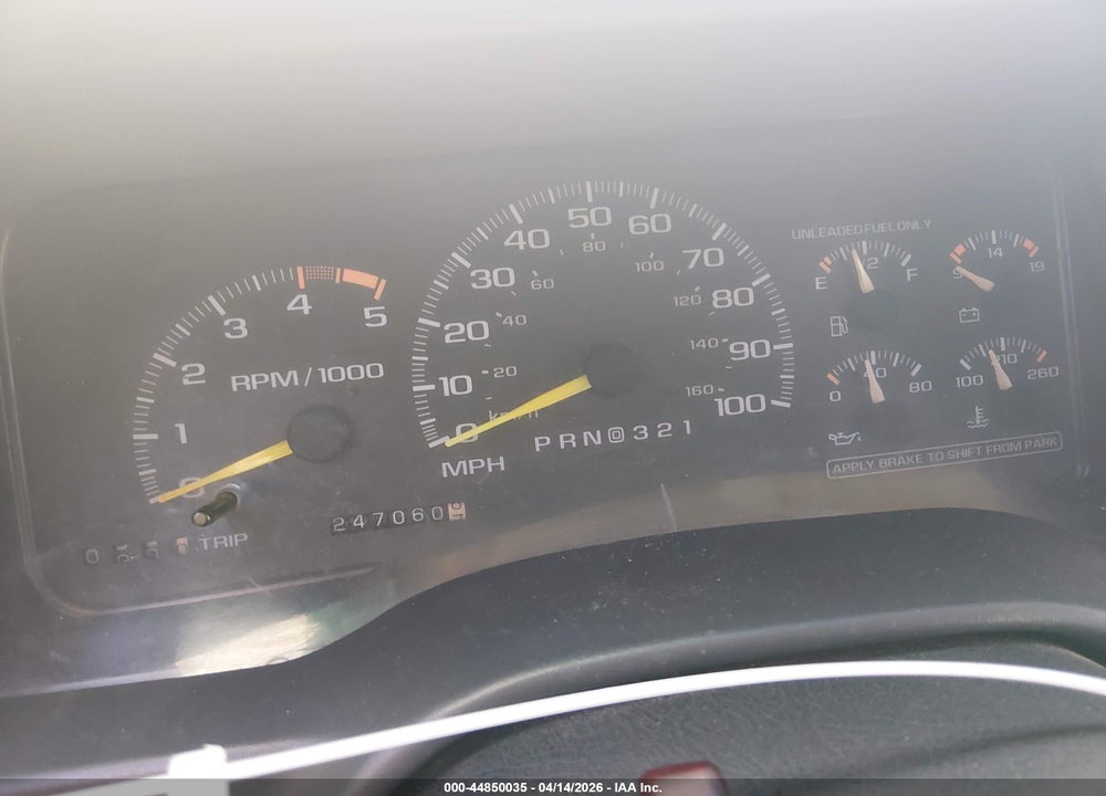 1995 CHEVROLET GMT-400 C1500 VIN: 2GCEC19K2S1289252