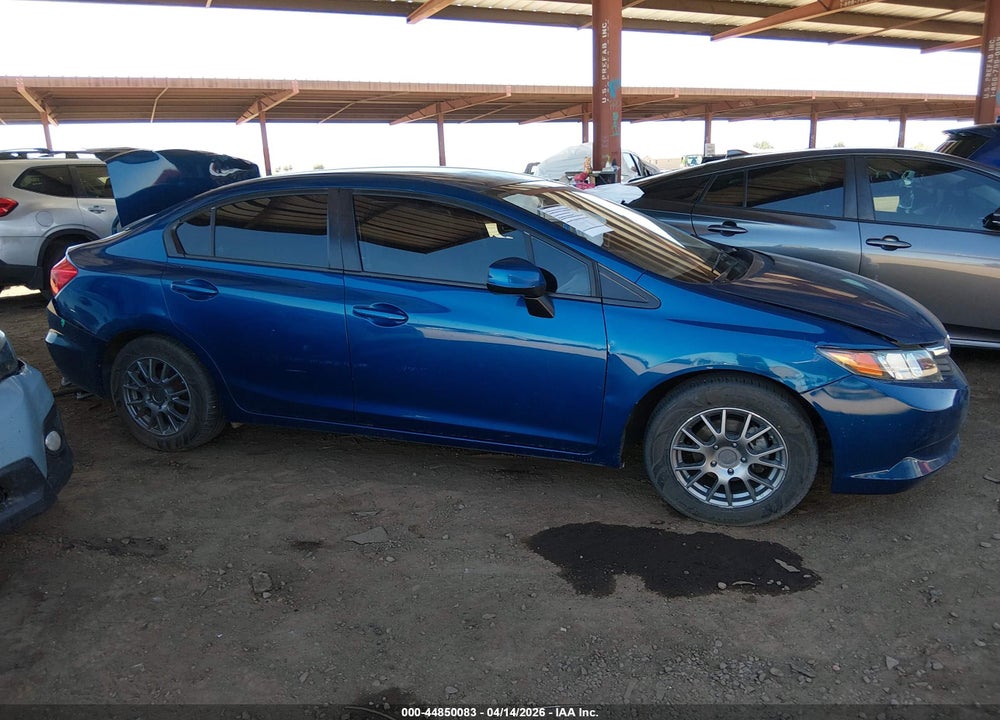 2012 HONDA CIVIC LX VIN: 2HGFB2F52CH558727