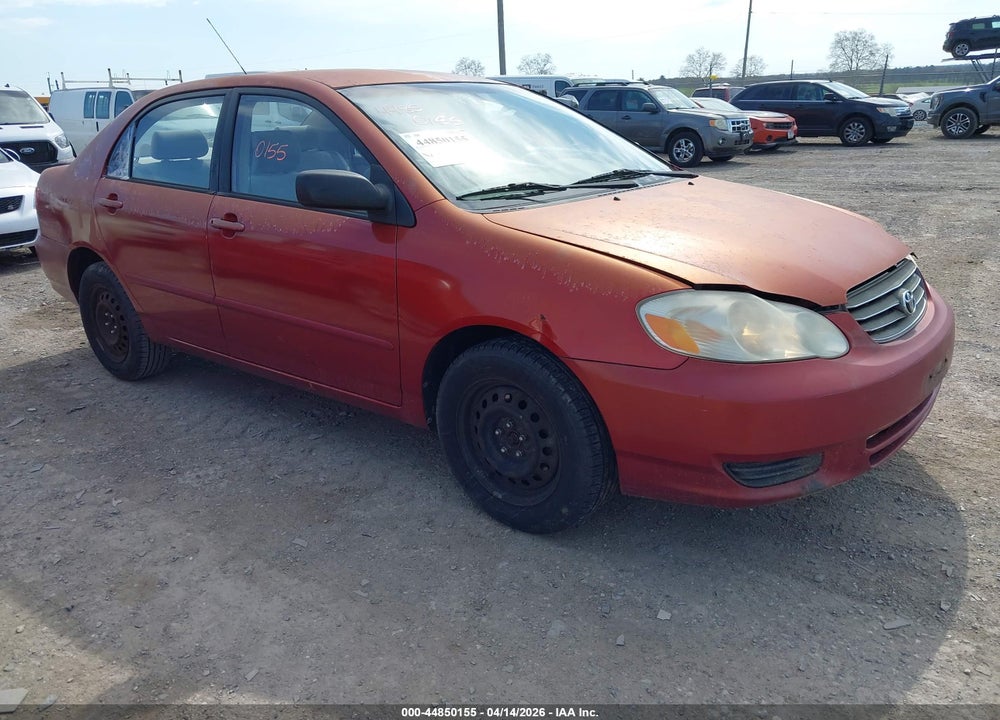 2004 TOYOTA COROLLA LE VIN: JTDBR32E842026283