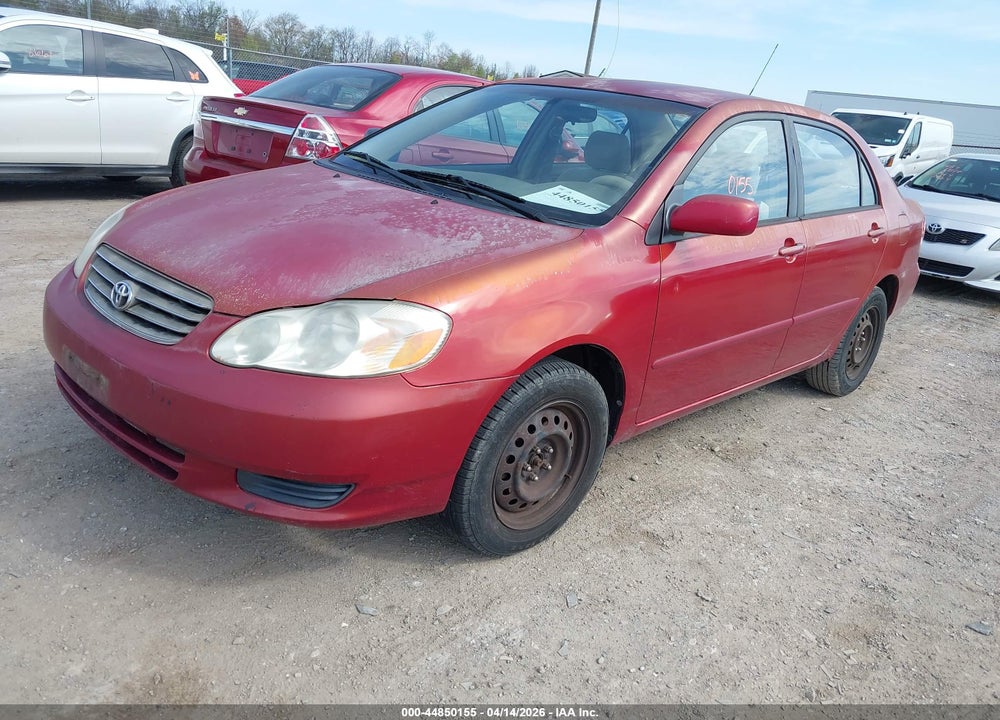 2004 TOYOTA COROLLA LE VIN: JTDBR32E842026283