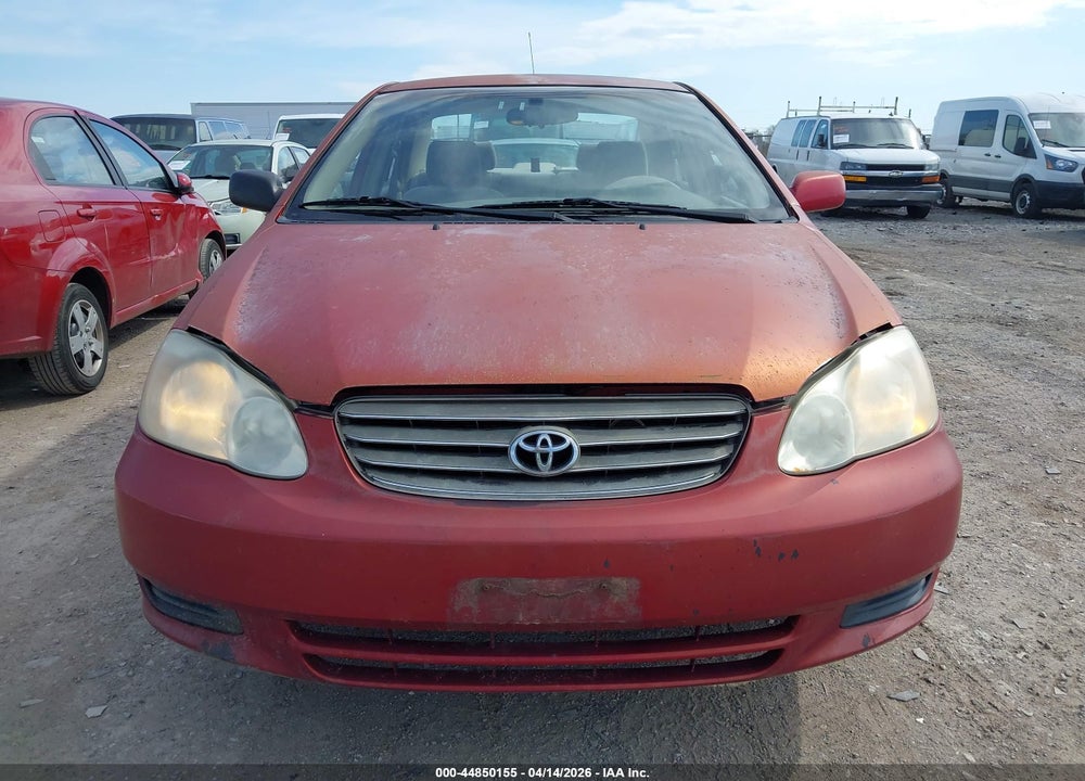 2004 TOYOTA COROLLA LE VIN: JTDBR32E842026283