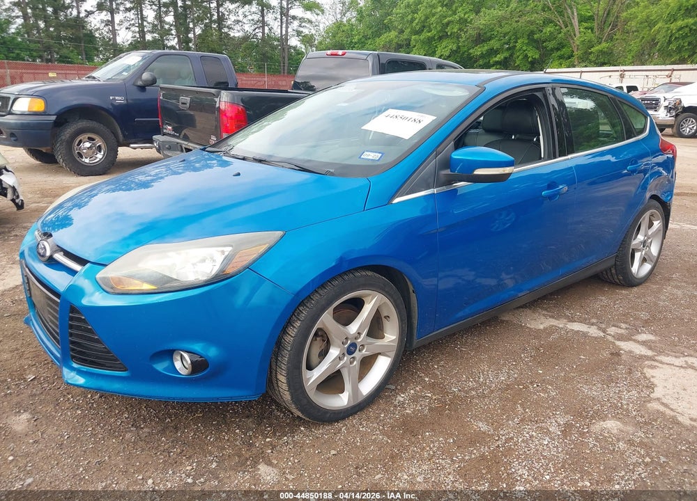 2012 FORD FOCUS TITANIUM VIN: 1FAHP3N22CL466497