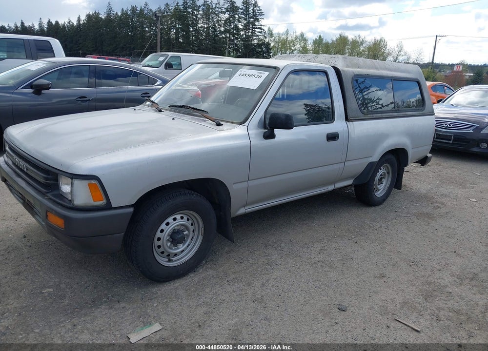 1989 TOYOTA PICKUP 1/2 TON SHORT WHEELBASE VIN: JT4RN81R2K0008124