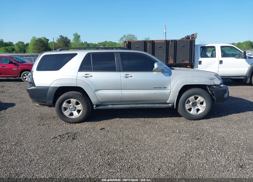 2005 TOYOTA 4RUNNER LIMITED V6 VIN: JTEBU17R750076244