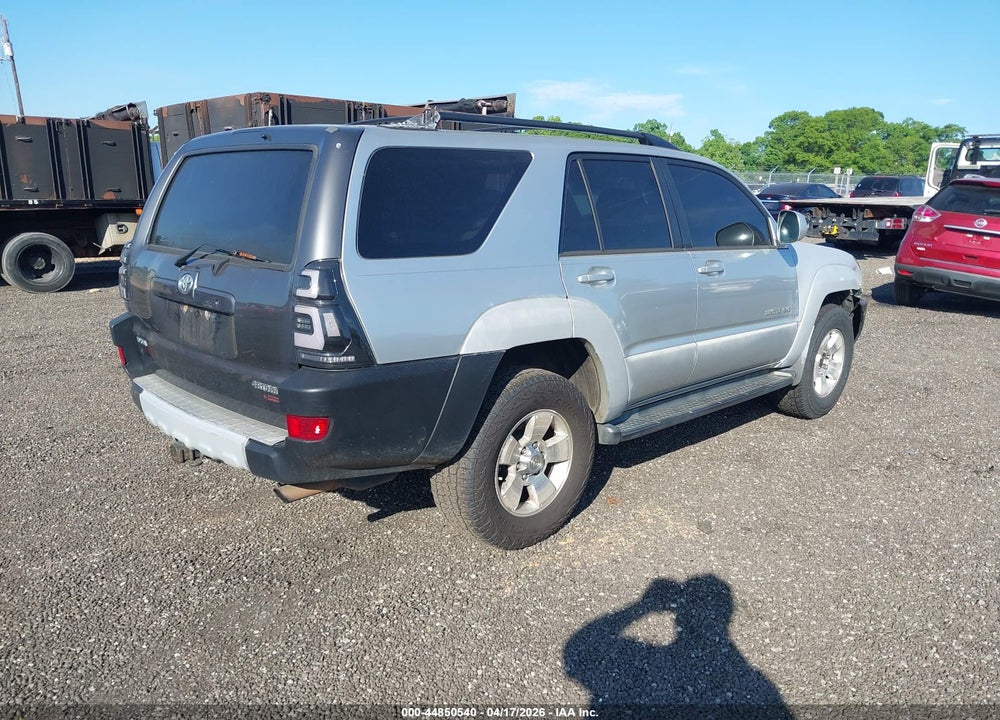 2005 TOYOTA 4RUNNER LIMITED V6 VIN: JTEBU17R750076244